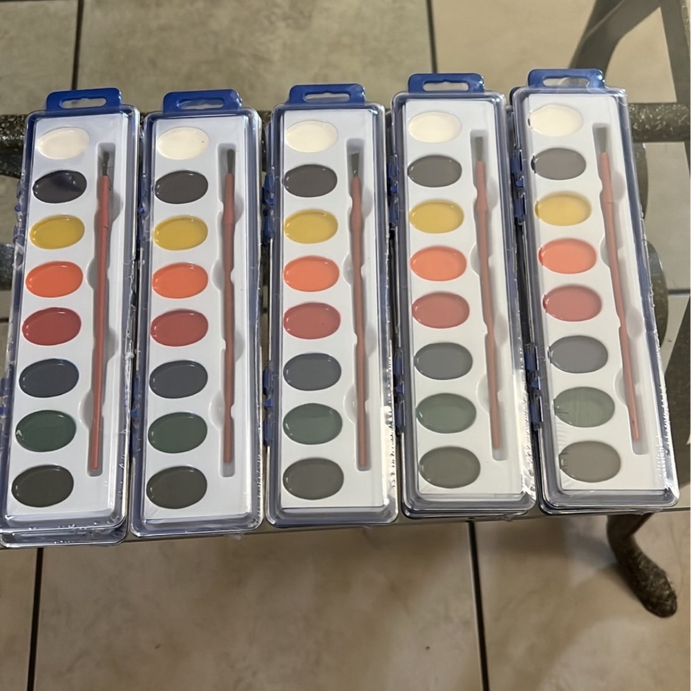 Watercolor paint